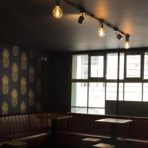 Conduit box light fitting verdigris copper adjustable spot